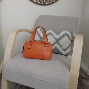 kate spade mini orange handbag!